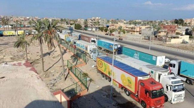 Pejabat Gaza: Israel Hanya Izinkan 1.334 Truk Bantuan dalam 15 Hari, Seharusnya 9.000