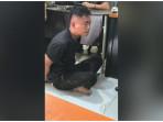 Tampang Hasan Basri, Terduga Pembunuh Pemred Aditya Warman Ditangkap di Palembang